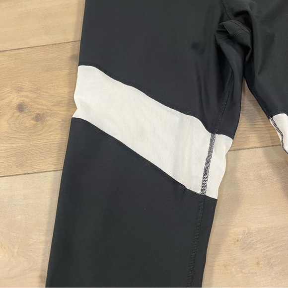 Nike Womens Power Victory Tight Fit Training Running Leggings Pink Black - Picture 10 of 16